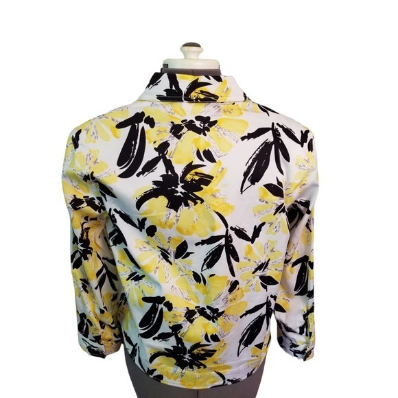 Draper's‎ & Damon's Petites Women's Multicolor Shirt Size 12 (L), Length 22 in - Picture 2 of 6